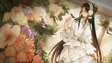 Azusa With a Flower live wallpaper download