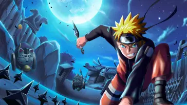 Uzumaki Naruto Holding a Kunai live wallpaper download