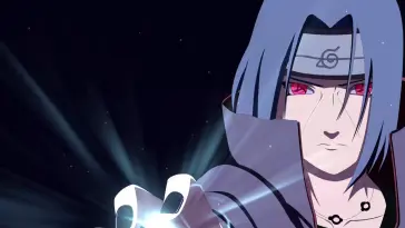 Itachi With Grey Hair and Sharingan Eyes live wallpaper download