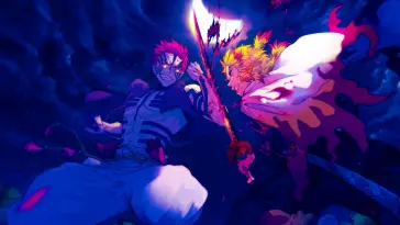 Rengoku Against Akaza(Kimetsu No Yaiba) live wallpaper download