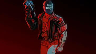 Mask Hello Darkness live wallpaper download