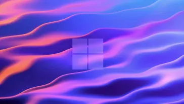 Windows Smooth Waves With Icon live wallpaper download